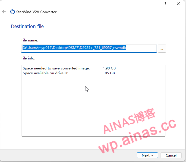 图片[5]-在ESXI 虚拟机上安装群晖 7.x教程-AiNas.cc