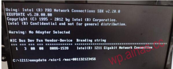 群晖硬改英特尔网卡MAC实现网络唤醒(附工具)