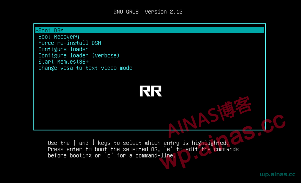 图片[5]-RR成品启动盘安装教程-AiNas.cc