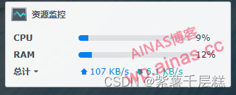 图片[4]-群晖DSM 资源监控为0处理方案-AiNas.cc