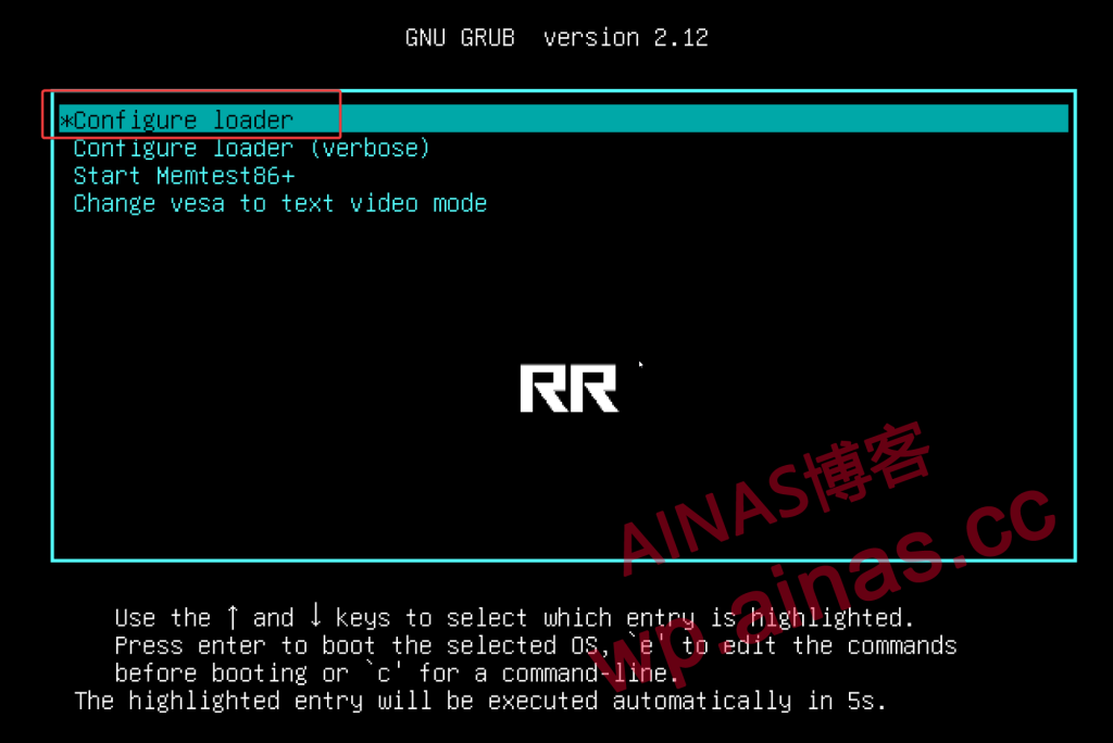 图片[4]-RR引导升级到7.3/7.4版本无法启动后的解决办法-AiNas.cc
