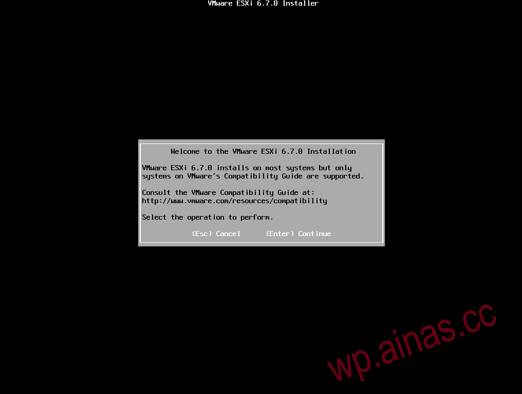 ESXi系统安装教程插图9 ESXi系统安装教程插图9