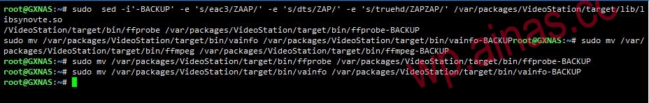 利用第三方FFMPEG解码器让群晖DSM6.X版本的的Video Station完美支持DTS、EAC3、TrueHD